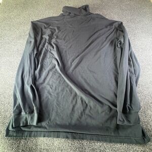 Woodlake 3XDRY‎ Sweater Mens XL Black Stretch Repeles Water Moisture Turtleneck